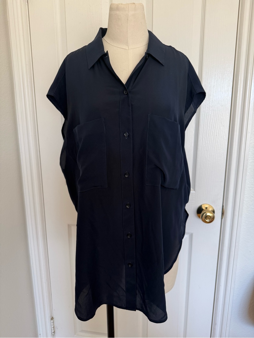 Jamie Haller Reiki silk button down shirt